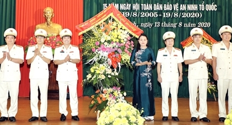 Công an Ninh Bình  gặp mặt kỷ niệm 75 năm Ngày truyền thống CAND