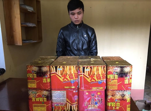 BĐBP Lào Cai bắt giữ gần 200 kg pháo vận chuyển qua biên giới