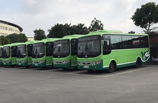 Transerco thay thế phương tiện trên các tuyến buýt 05, 13, 17, 10B
