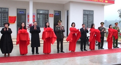 Bộ trưởng Tô Lâm dự Lễ khánh thành trụ sở Công an xã biên giới Nghệ An