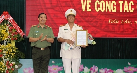 Công an tỉnh Đắk Lắk có thêm Phó giám đốc mới