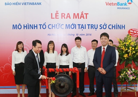 Bảo hiểm VietinBank chuyển đổi mô hình tổ chức mới