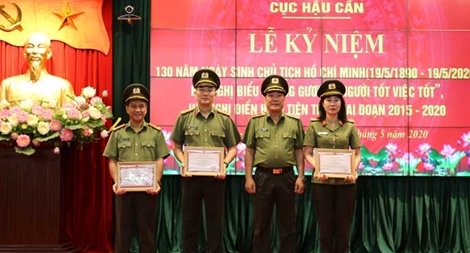 CBCS Cục hậu cần CAND thi đua làm theo lời Bác