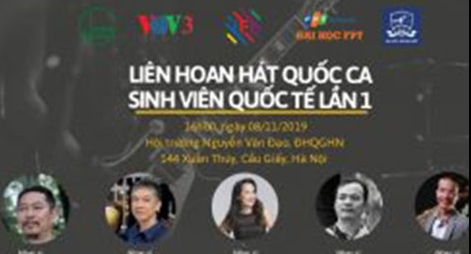 “Liên hoan hát Quốc ca sinh viên quốc tế” tại Việt Nam lần thứ I