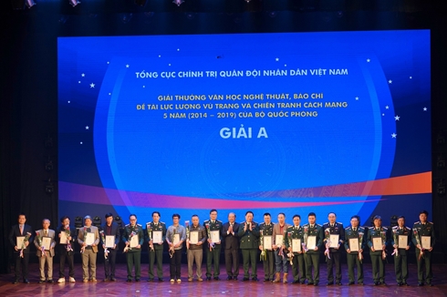 Báo CAND đoạt giải thưởng đề tài Lực lượng vũ trang và Chiến tranh cách mạng