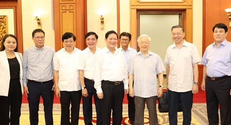 Tổng Bí thư, Chủ tịch nước Nguyễn Phú Trọng chủ trì phiên họp Tiểu ban Văn kiện Đại hội XIII của Đảng