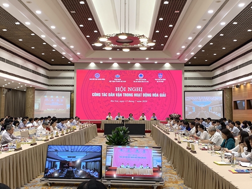 Nâng cao vai trò công tác dân vận trong hoạt động hoà giải ở cơ sở